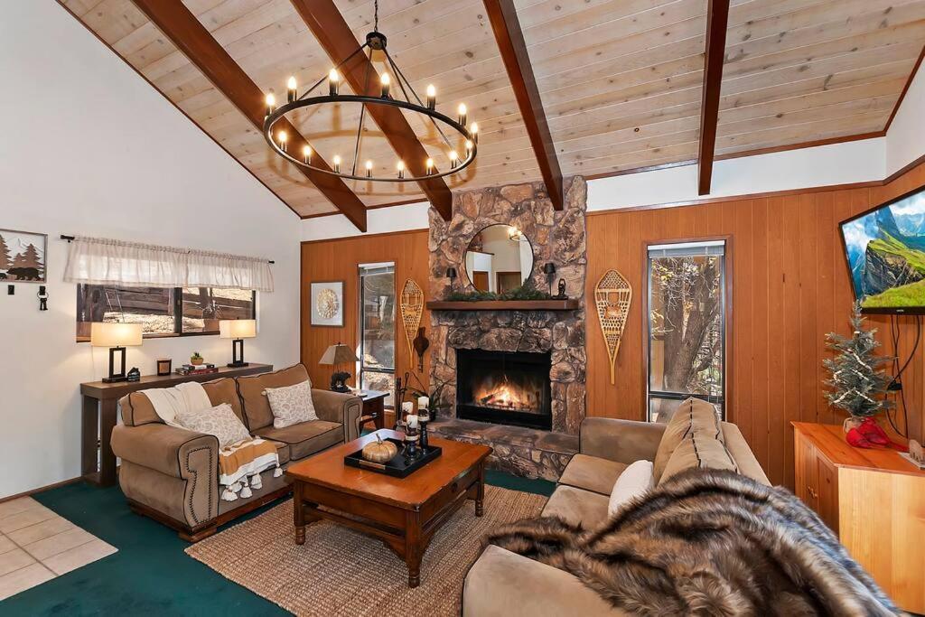 빅 베어 레이크 Everwood Serenity Treehouse Ontrail Head/Sledding 빌라 외부 사진