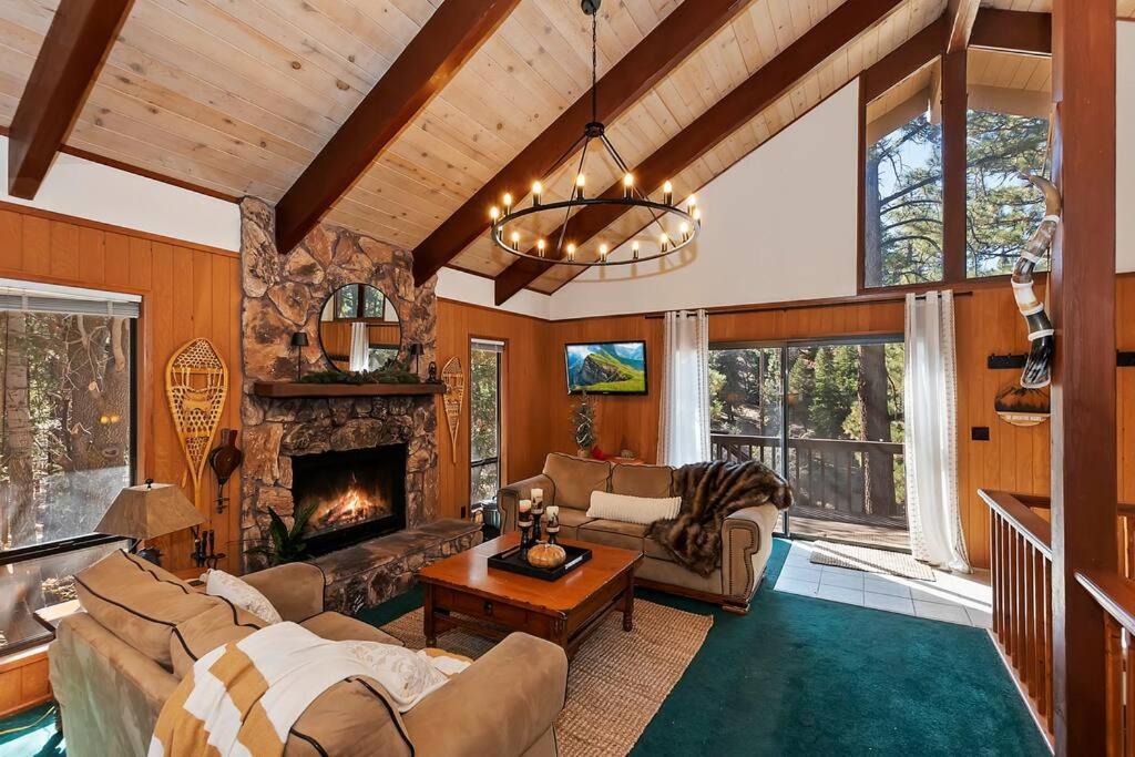 빅 베어 레이크 Everwood Serenity Treehouse Ontrail Head/Sledding 빌라 외부 사진